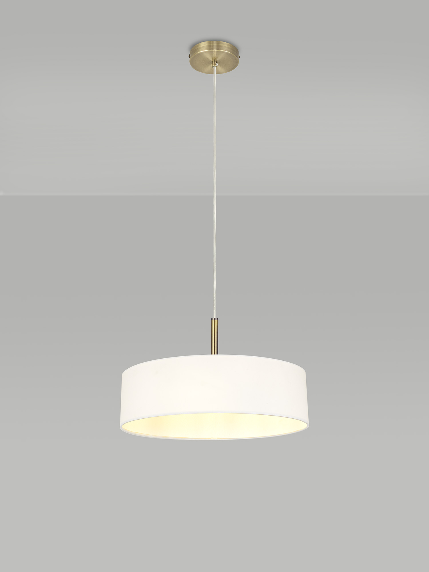 Baymont AB WH Ceiling Lights Deco Single Pendant